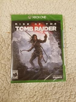 RISE OF THE TOMB RAIDER sealed mint