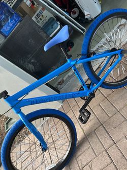 SE bike blue & black