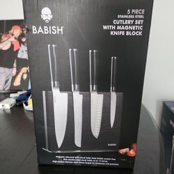 Babish High Carbon 5 Piece Chef Knive Set