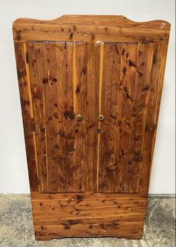 Solid Pine Armoire Or Wardrobe - Will Deliver