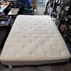 Sleep Number p5 Queen 60x80 Dual Air Mattress + Modular Easy-Move Plastic Base – No Remote