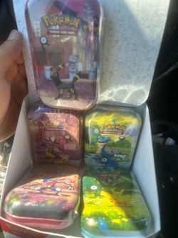 Pokemon 30th anniversary mini tins