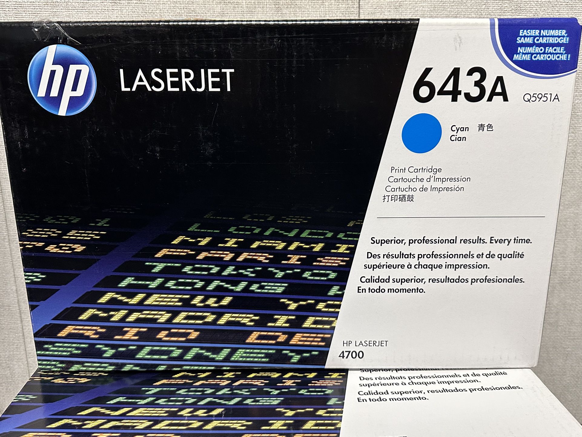 HP Laserjet 643A Cyan Toner