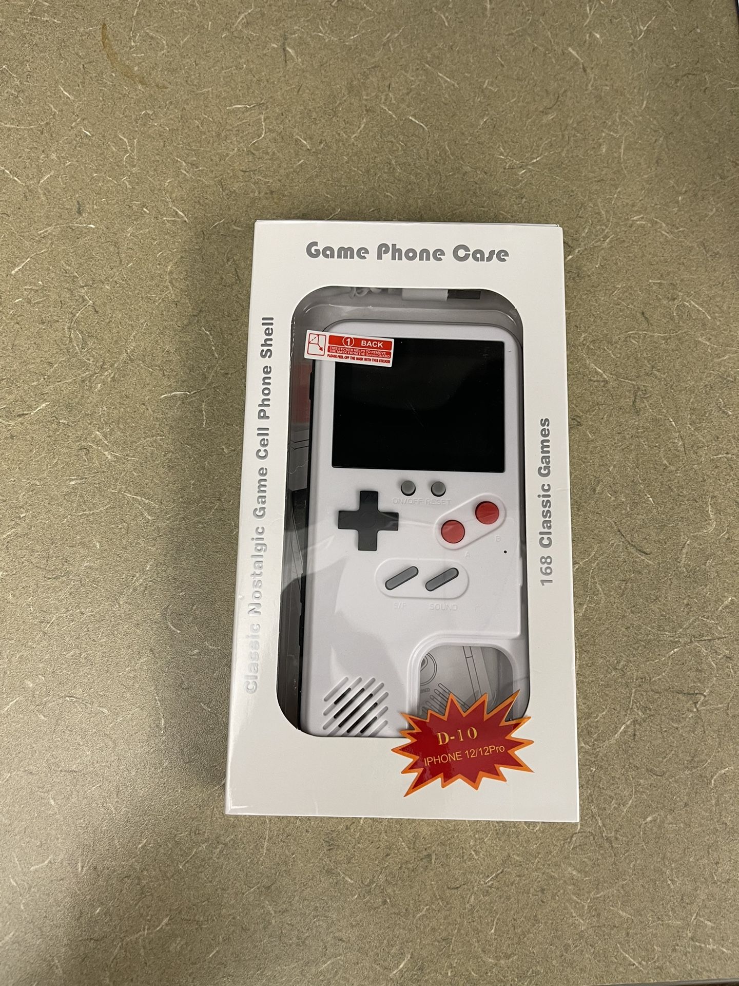 Gameboy iPhone 12 Case 168 Classic Games