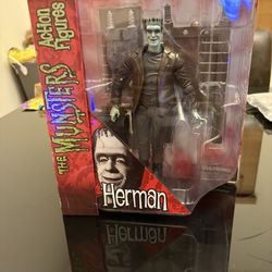 The Munsters Herman Munster action figure