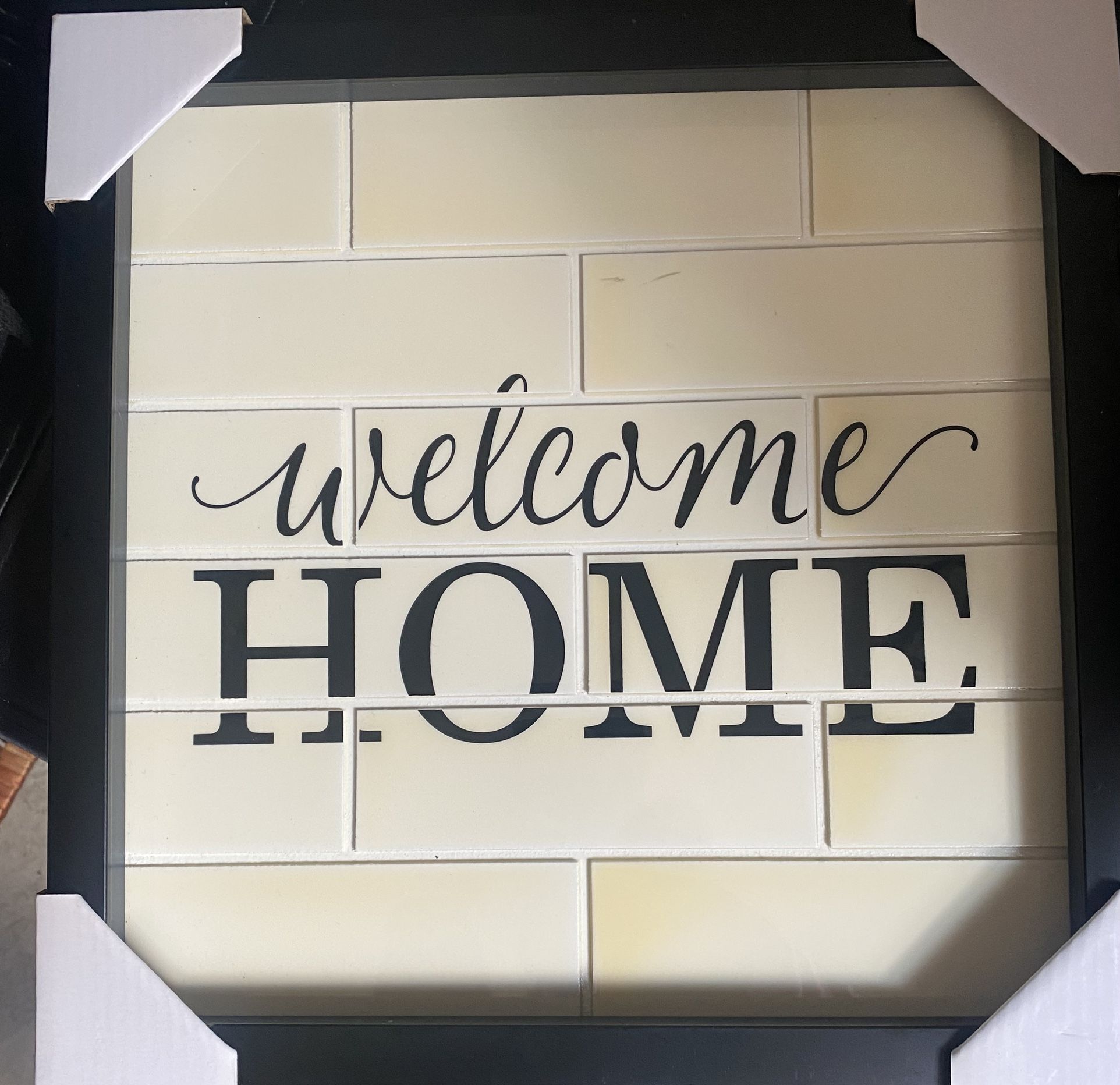 New Welcome Home Sign