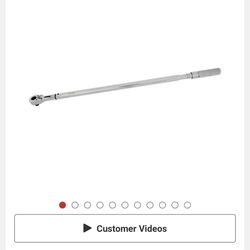 ICON 3/4 in. Drive, 100 to 600 ft-Ib Professional O Click Torque Wrench