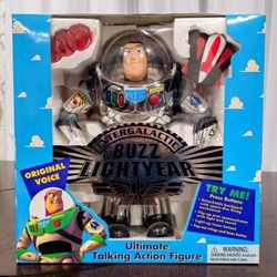 Disney's Toy Story Intergalactic Buzz Lightyear by Thinkway Toys 62891 Vintage