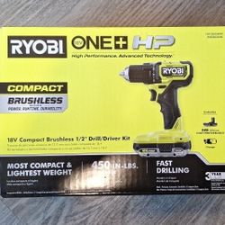 Ryobi ONE+ Compact Brushless Drill/Driver *NEW