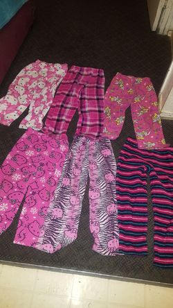 Pijamas size 6,7