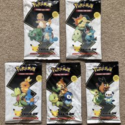 Pokemon Trading Card Game - 25th Anniversary First Partner Packs Lot