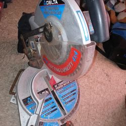 Delta 10" Compound Power Miter Saw Cutting Capacity 4×4