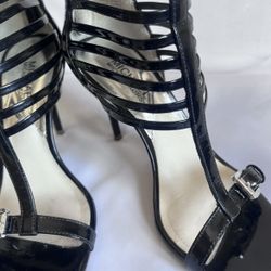 MICHAEL KORS Black Stiletto Sandel Size 7