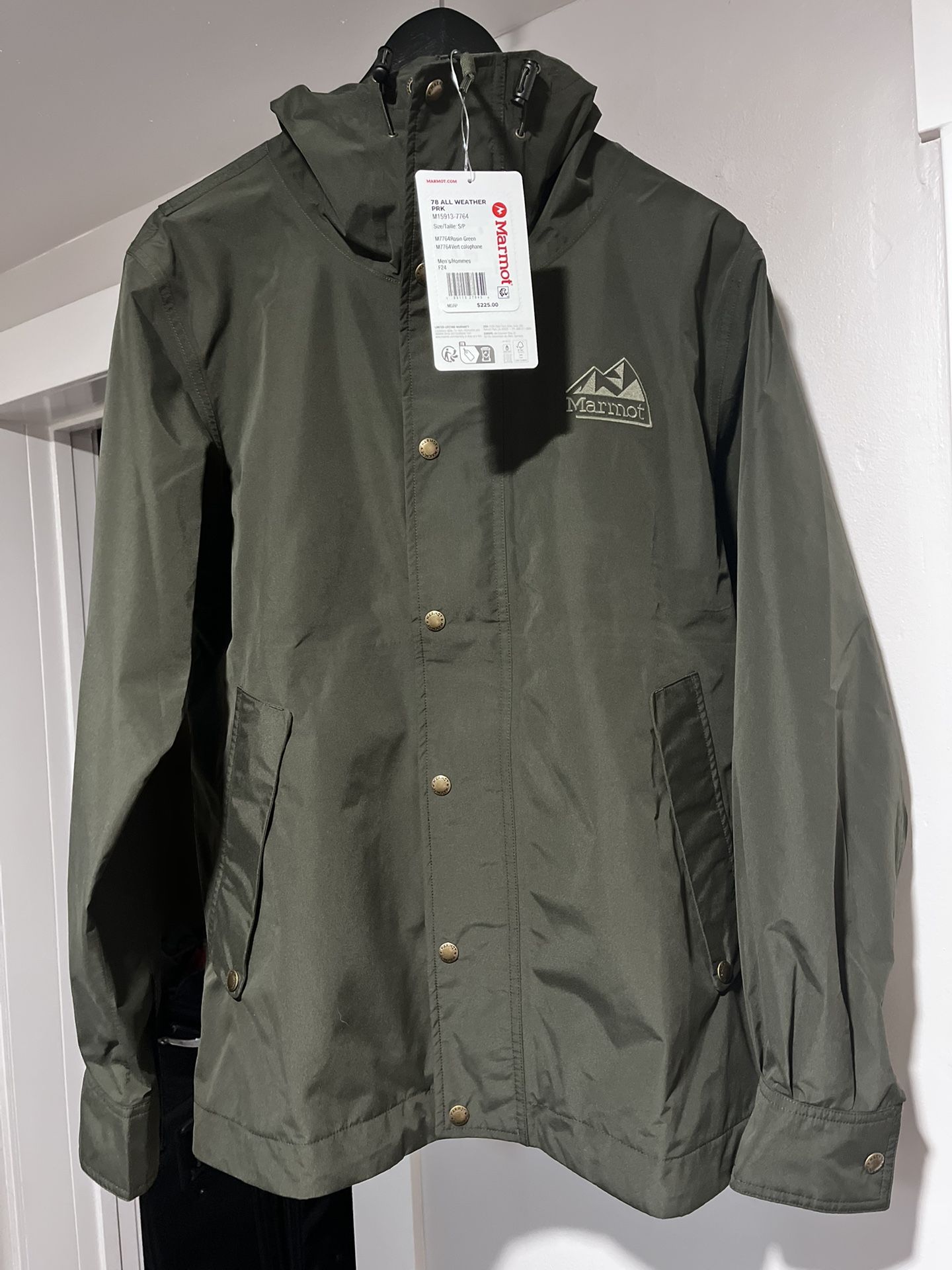 Marmot Men’s All-weather Jacket Size Small