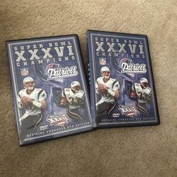 Patriots Dvds 