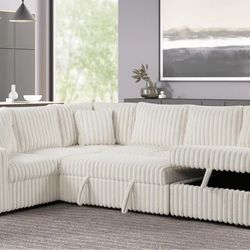 S3675 Raha II White Sectional 🔥🚛😍🥳