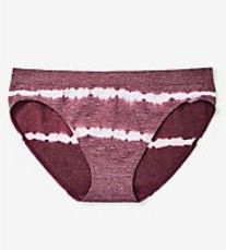 BRAND NEW GIRL'S JUSTICE TIE DYE STRIPE SEAMLESS s BIKINI PANTIES/UNDERWEAR