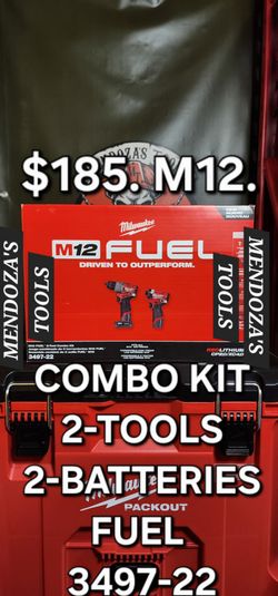 Milwaukee Combo Kit Fuel M12