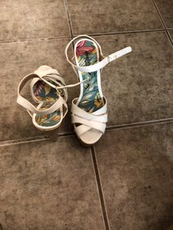 White wedges