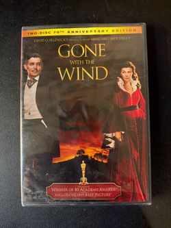 Gone With the Wind (DVD, 2009 Two Disk 70th Anniversary Special Edition) SEALED