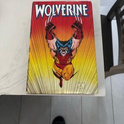 Wolverine Marvel Comics Hardcover Book