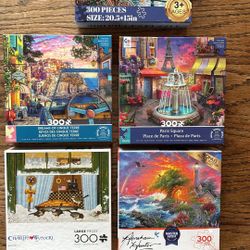 300-Piece Puzzles to TRADE