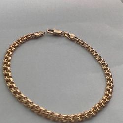 14k gold plated bracelet