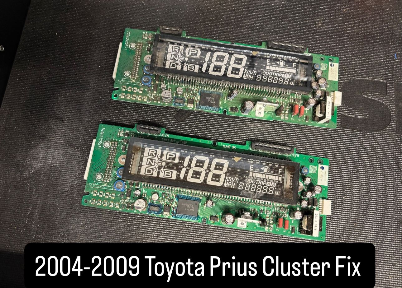 2004-2009 Toyota Prius Cluster fixing Available