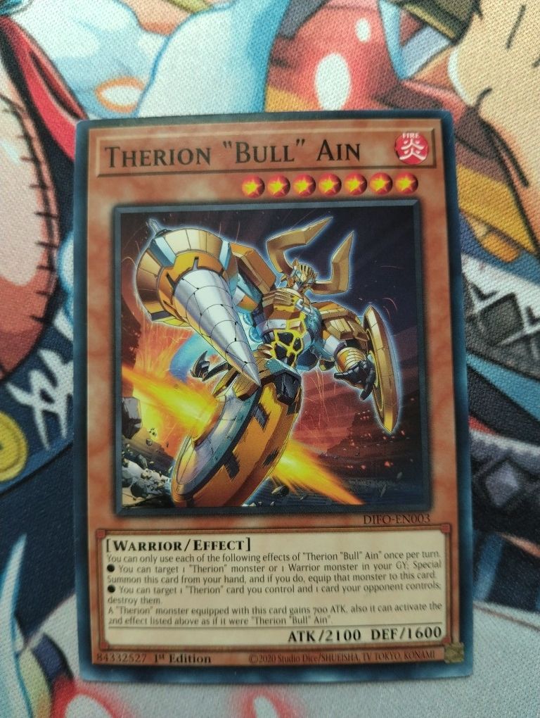 Yu-Gi-Oh Cards Therion Bull Ain (Read Description)