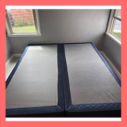 Cal king size box spring