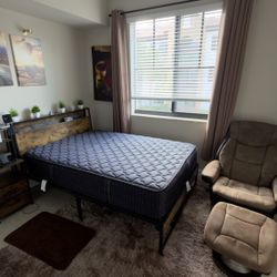 Cuarto Completo Cama Y Decoración 