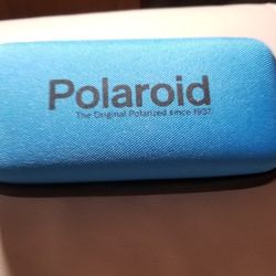 New Poloroid Hard Zip Case-Lrg