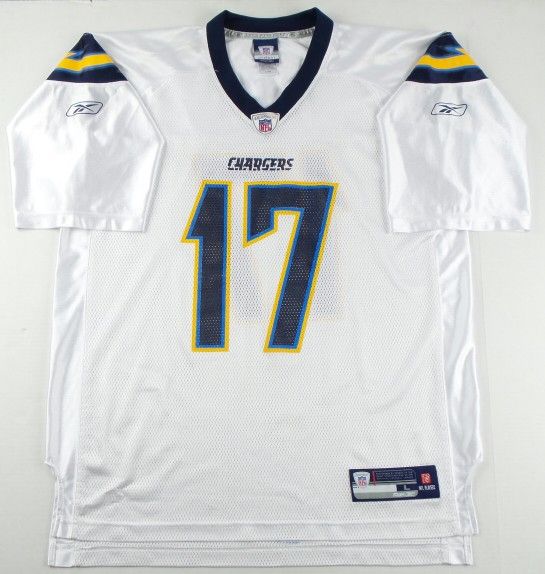 Philip Rivers San Diego Chargers Reebok Authentic NFL Jersey Youth L  Stitched for Sale in Roseville, CA - OfferUp