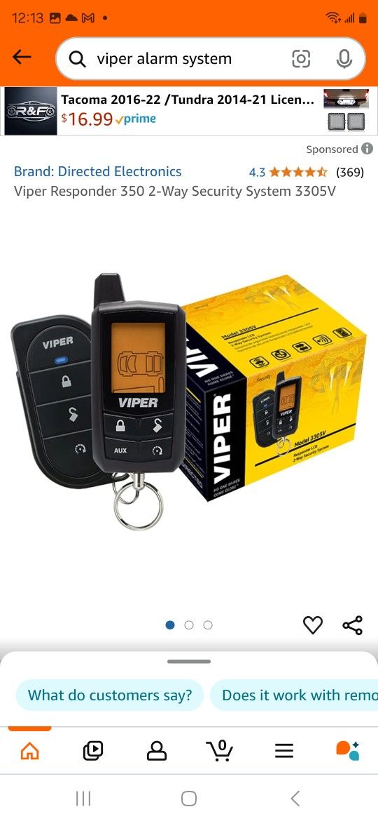 Viper Alarm System