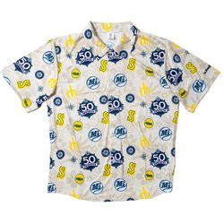 2026 Seattle Mariners Aloha Hawaiian Shirt 50th Season 8/1 YL M XL XXL New
