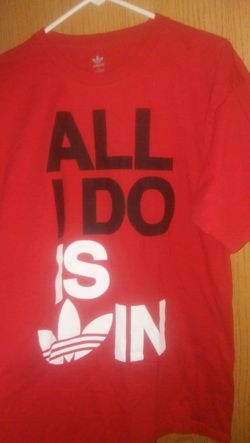 Mens nwot Adidas tee large