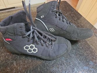 Rudi's Colt 3.0 Black/Silver Wrestling Shoes Men's Size 6/Women's 7.5