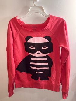 Women’s Small Panda Long Sleeve Top