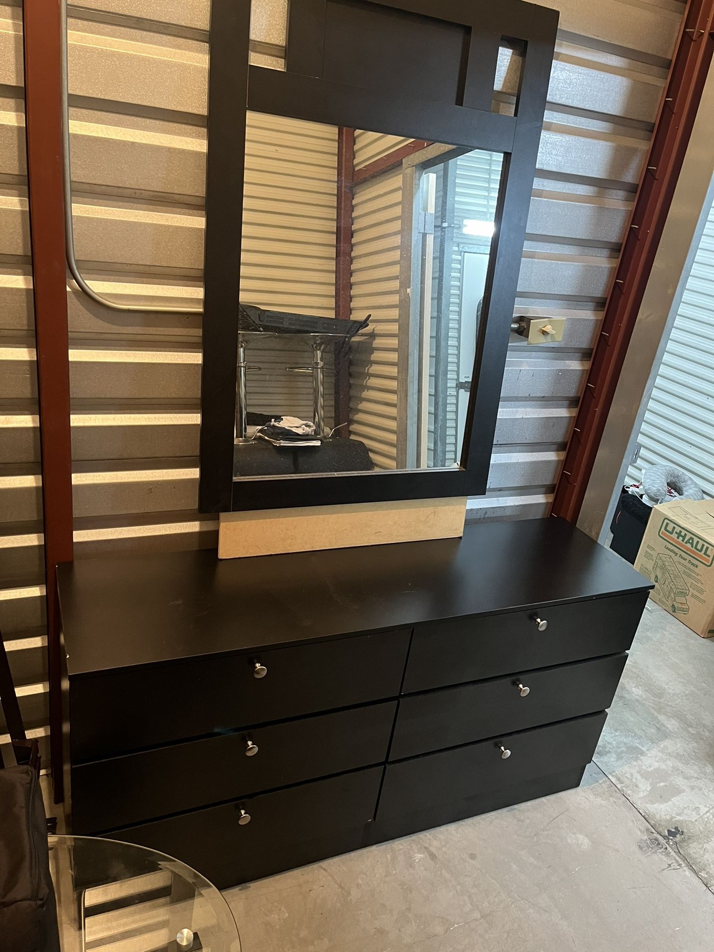 Dresser And Mirror