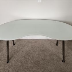IKEA Glass Desk