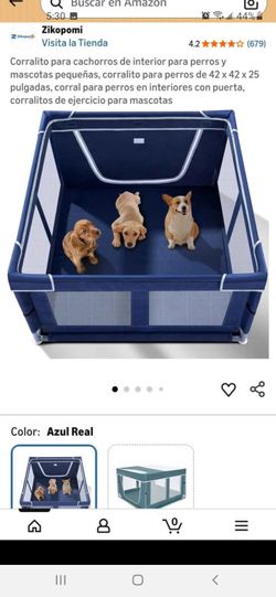 Corralito para cachorros de interior para perry's o mascotas pequeñas