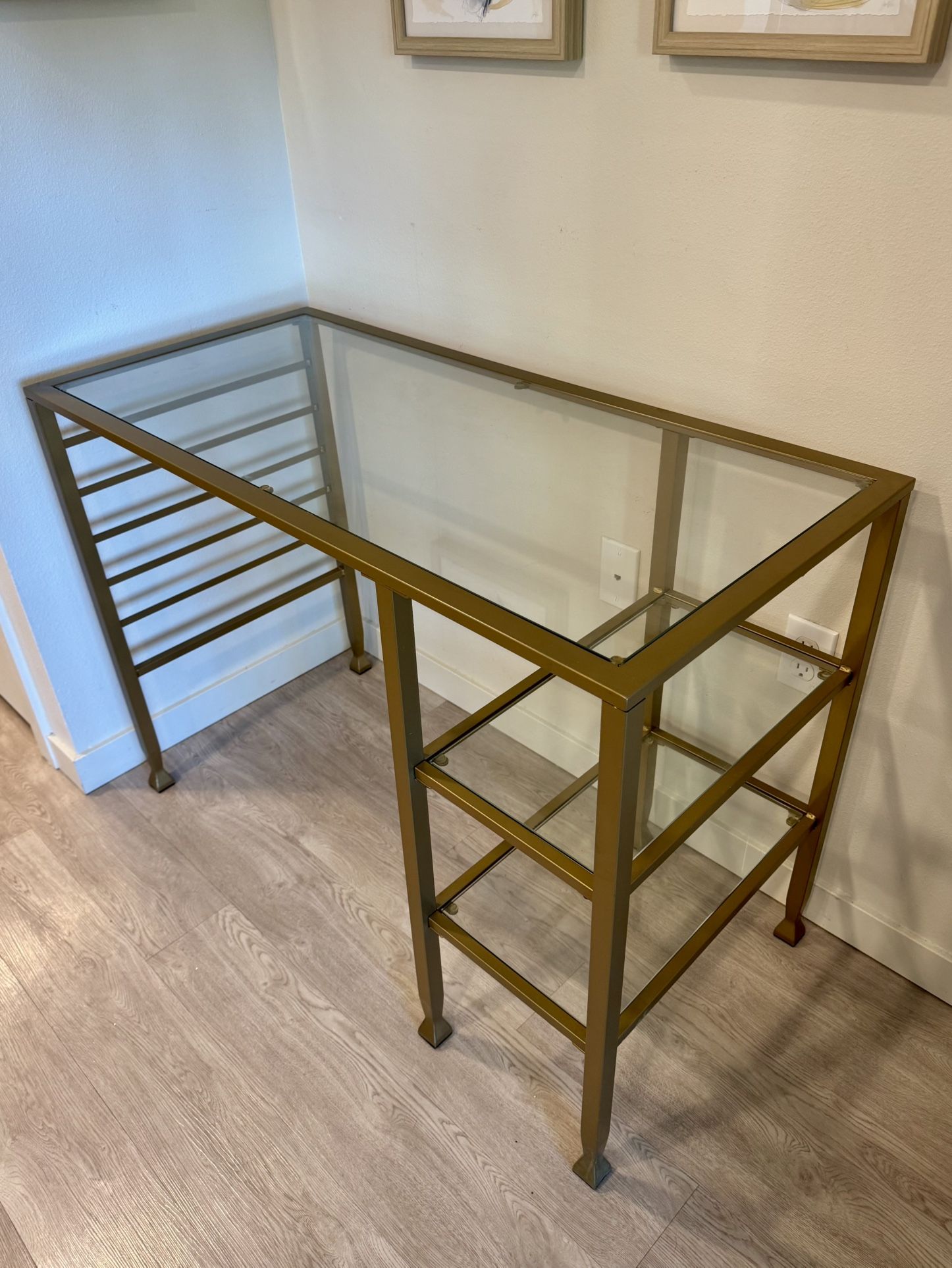 Glass Desk