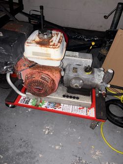Honda GX390 13HP Gas Pressure Washer Skid