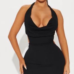 Halter Neck Bodycon Mini Dress/Size:xs/$5