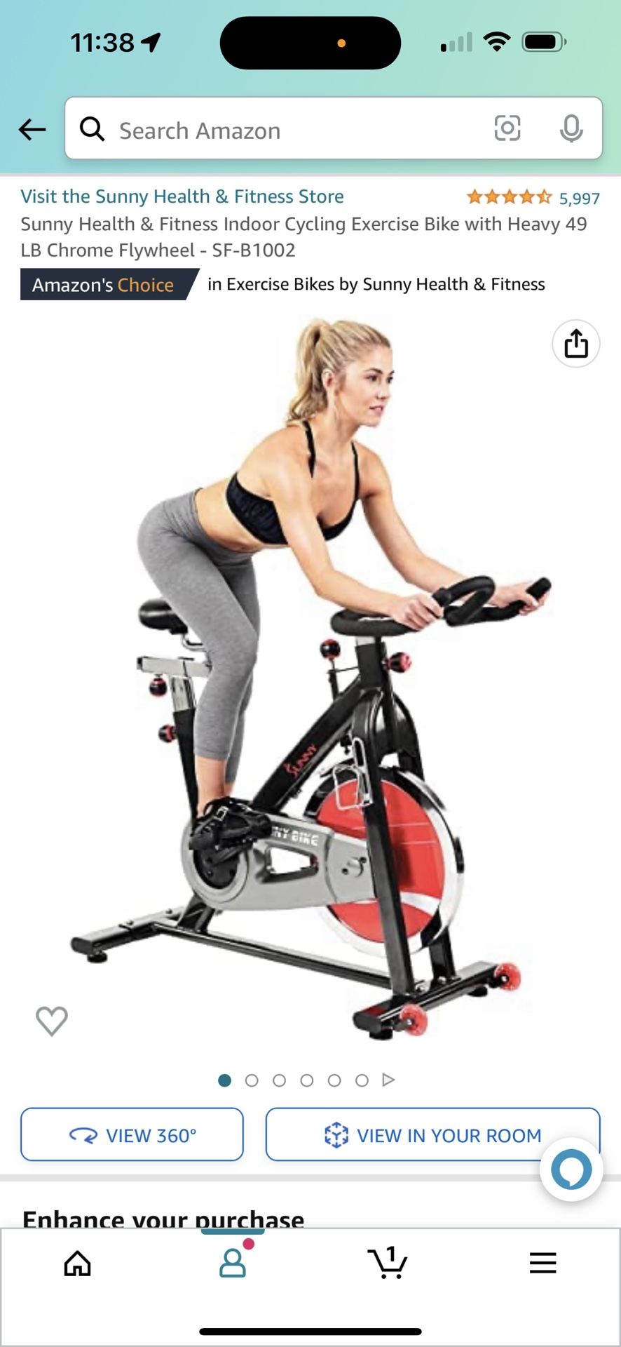 Sunny Bike Indoor Cycle Amazon Sunny Spinning Bike