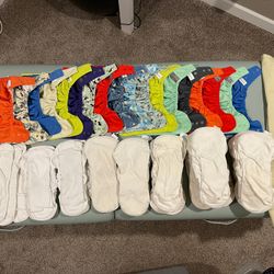 Cloth Diaper Stash Grovia Hybrids