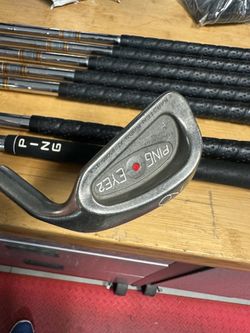 Ping golf irons std red dot lie