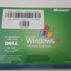 Unopened Windows XP