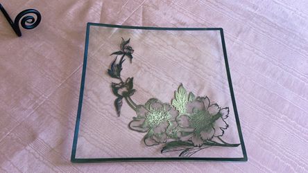 Silver Overlay 12” Fostoria
