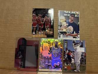 Michael Jordan 5 Card Lot